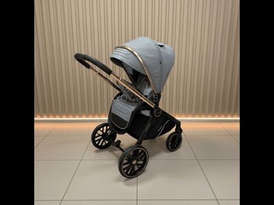 Детская коляска Luxmom 788 (реверсивный блок) Серый