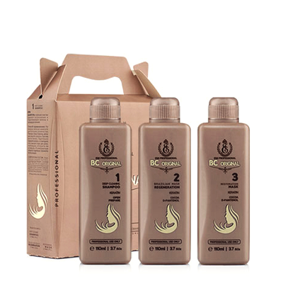 Пробный набор BC Original кератин 110/110/110 мл.