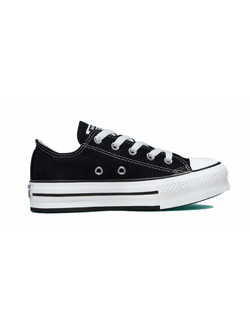 Converse All Star Lift Platform Black черные низкие на платформе 372861C