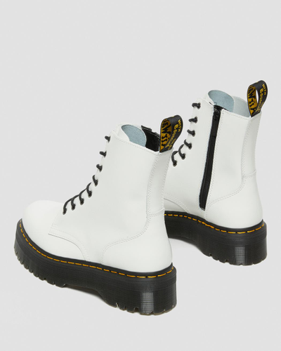 БОТИНКИ DR. MARTENS JADON SMOOTH LEATHER PLATFORM BOOTS
