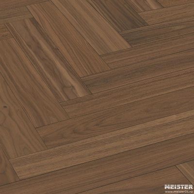 Паркетная доска Meister HS 500 Lindura Орех американский классик 8924