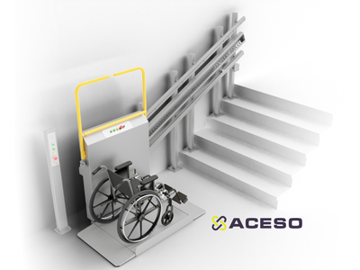 Наклонная платформа - подъемник для инвалидов EasyTrap