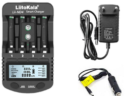 Интеллектуальное зарядное устройство Liitokala ND-4