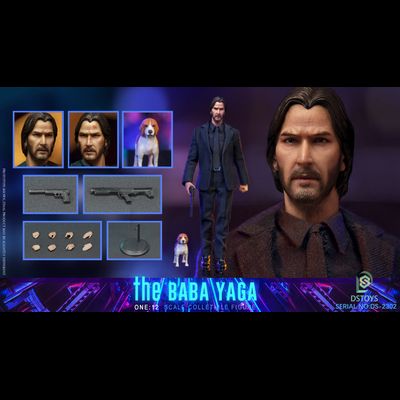 Джон Уик (Киану Ривз, "Джон Уик") - Коллекционная фигурка 1/12 scale Quick Kill (DS-2302) - DSTOYS