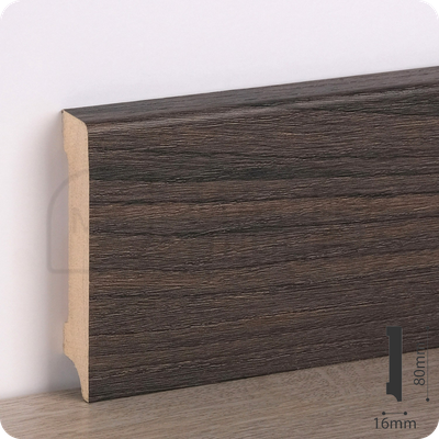 Плинтус деревянный ламинированный Венге