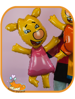 Фольгированный воздушный шар с гелием, 130 см