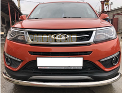Защита переднего бампера d60 для Chery Tiggo 5 2016-
