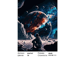 Картина по номерам 40х50 на подрамнике GX47167