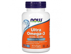 (NOW ULTRA OMEGA 3 FISH OIL - (90 капс)