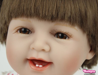 Кукла реборн — девочка  "Анфиса" 55 см