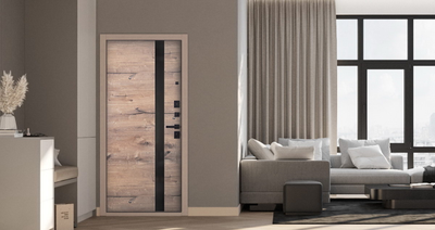 Стальная дверь   Арабика. Заказная модель.