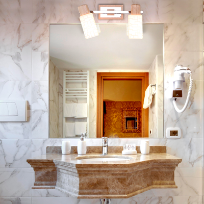 Настенный светильник Спот Savier хром/светлое дерево 2хЕ14 Арт:620089