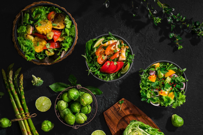 Круглый контейнер (Черный) 500 мл