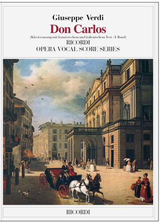 Verdi, Giuseppe Don Carlos  Klavierauszug in 2 Bänden (fr/it)