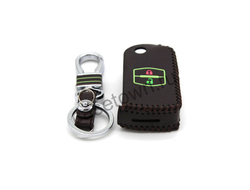 Темно коричневый чехол для выкидного ключа мазда 6