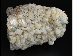 Топаз, Берилл голубой (Аквамарин), друза, Забайкальский край, Шерловогорское месторождение (170*125*95 мм, 3323 г) №25250