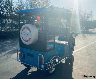 Электроскутер Трицикл пассажирский GreenCamel Пони Рикша