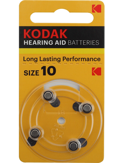 Батарейка щелочная Kodak ZA10 4шт