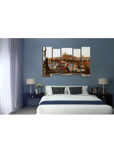 Модульная картина "Столица Чехии"