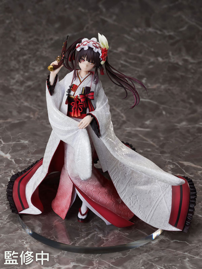 Фигурка 1/7 Куруми Токисаки (Tokisaki Kurumi Shiromuku)