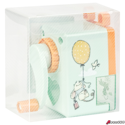 Точилка механическая ArtSpace "Веселые друзья", пласт. корпус ассорти, инд. упаковка. SR_51183