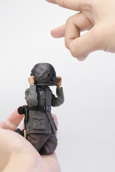 Немец "Трус" Ганс - Коллекционная фигурка 1/12 scale Bean Gelo Series Hans (BGS006) -  POPTOYS