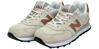 New Balance 574 Rugged Tan Brown