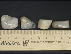 Лунный камень, галтовка в ассортименте, Индия (20-23 мм, 3-5 г) №21482