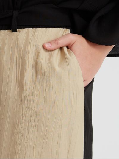 Брюки широкие чёрного цвета