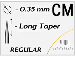 V-Select - RM/Curved Magnum Long Taper / 0.35
