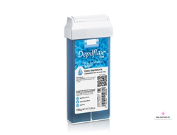 Тёплый воск в картридже Depilflax 100, азуленовый, 110 гр