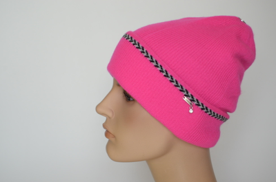 Vizio Италия 1102 CRY шапка ярко - розовая 62 цвет