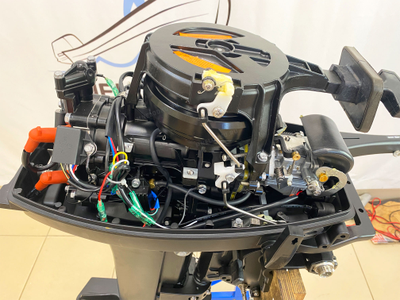 Лодочный мотор GLADIATOR G9.9PRO FHS BLACKLINE карбюратор