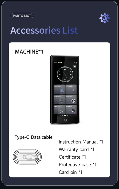 Карманный переводчик (офлайн и онлайн) 4G Translator Z8