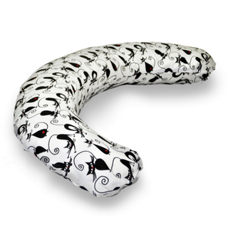 Наволочка на молнии к подушке Биосон С 190 см поплин цвет Кошки