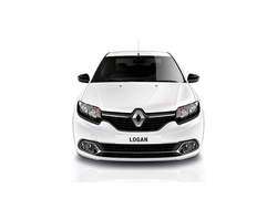 Автомобильные чехлы Renault Logan II с 2014 г.в. задняя спинка сплошная
