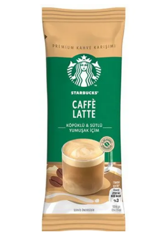 starbucks latte кофе  растворимый, 14 гр.