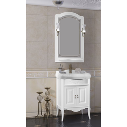 Мебель для ванной Opadiris Лоренцо 60 белый без патины