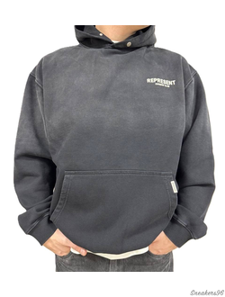 Худи Represent Black/Grey Мужская