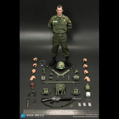 Американский военный во Вьетнаме (Мел Гибсон, "Мы были солдатами") - Коллекционная ФИГУРКА 1/6 scale Vietnam War U.S.  Army Lt. Col. Moore (V80174) - DID