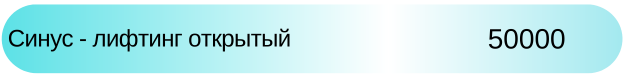 Операция открытый синус-лифтинг в области одного импланта Новосибирск