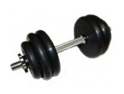 Гантель разборная 17,5 кг TITAN Barbell