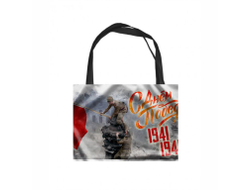 Сумка-шоппер на 9 Мая, День Победы Знамя Победы!