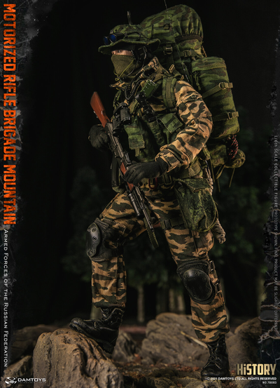 Горный мотострелок ВС РФ - Коллекционная ФИГУРКА 1/6 scale Armed Forces of the Russian Federation MOTORIZED RIFLE BRIGADE MOUNTAIN (78083) - DAMTOYS