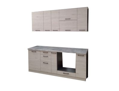 Кухня Граф Пальмира 2,0 с выдвижной бутылочницей