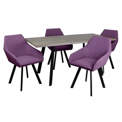 Столовая группа: «Борг», СРП-С-021 + Тук СРП-003 (фиолетовый)