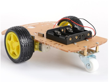 Купить Колесное шасси Arduino трехколесное KIT 2WD | Интернет Магазин c разумными ценами