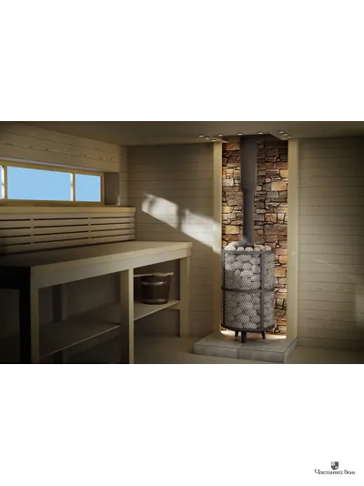 Печь банная чугунная АТМОСФЕРА L СЕТКА