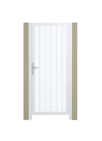 Клитка Alutech с заполнением из сэндвич-панелей с рисунками микроволна, филенка, S, L, M‑гофр толщиной 45 мм 1000х2000мм (ШхВ)