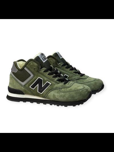 New Balance 574 Classic Green С Мехом